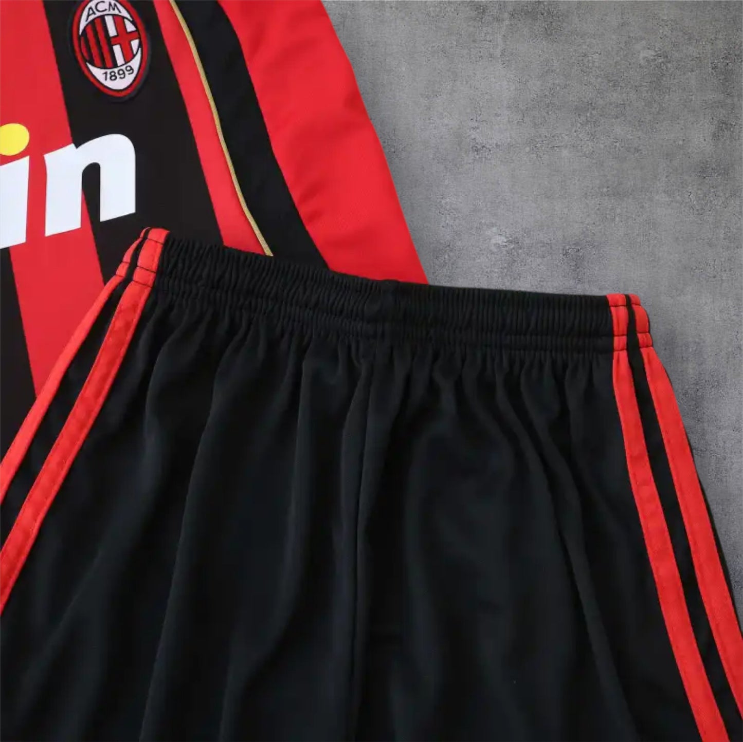 06-07 season A.C. Milan home Kids kit