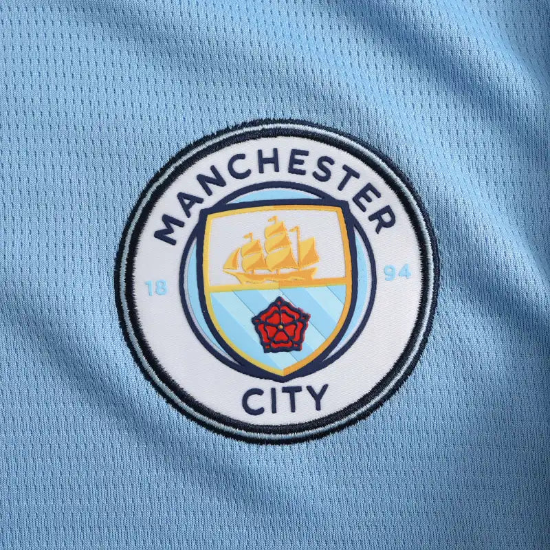 24-25 season Manchester City F.C. home Kids kit