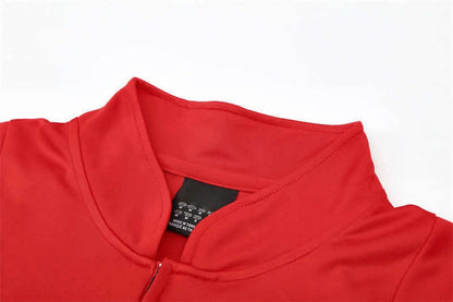 03-04 season A.C. Milan red Half pull training suit