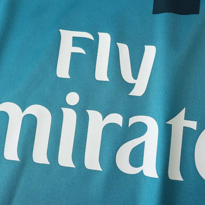 17-18 season Real Madrid third Long sleeved retro - Fan version