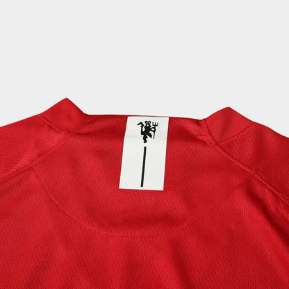 07-08 season Manchester United Home Long sleeved Retrò - Fan version