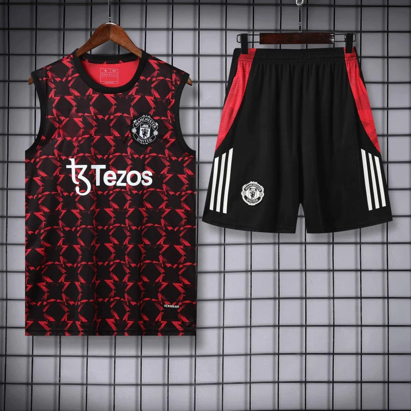 25-26 season Manchester United F.C. Training clothes suit vest - Fan version