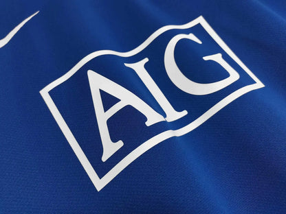 08-09 Manchester United third Long sleeved Retro - Fan version