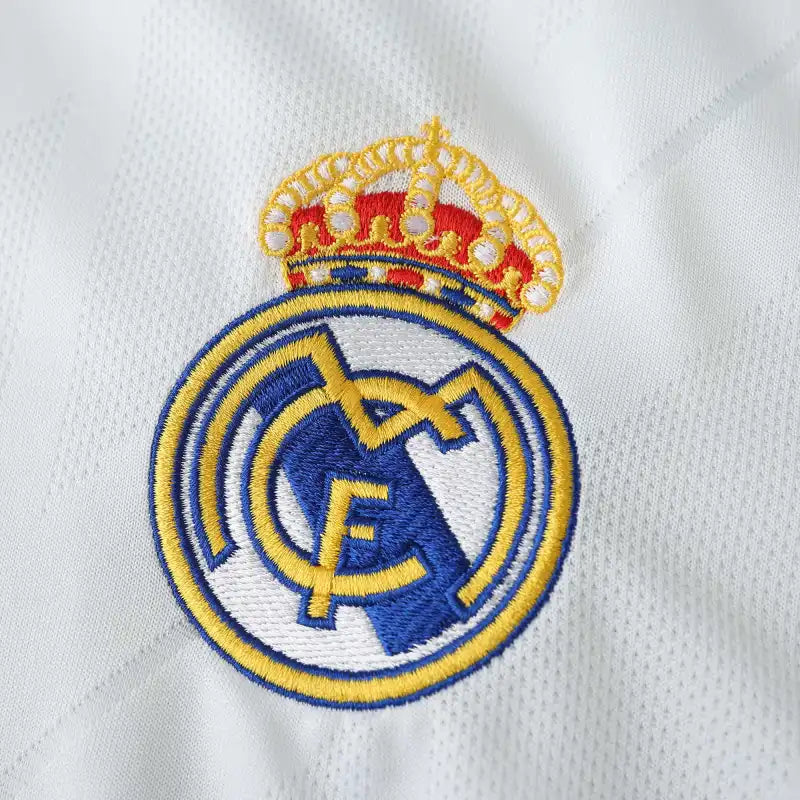 17-18 season Real Madrid Home retro Long sleeved - Fan version