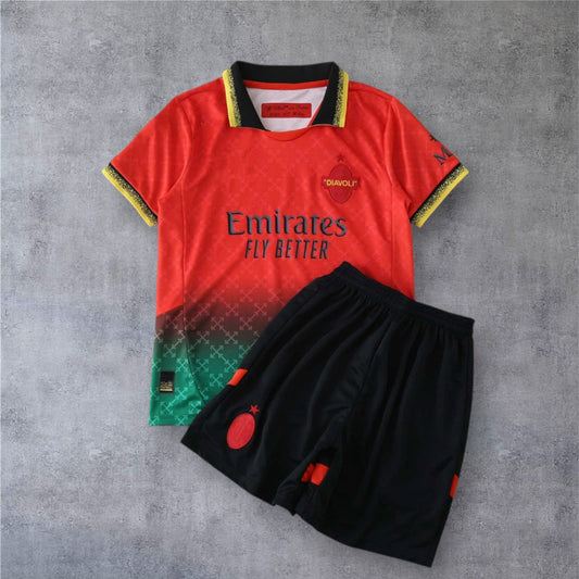 24-25 season A.C. Milan x OFF-WHITE Kids kit