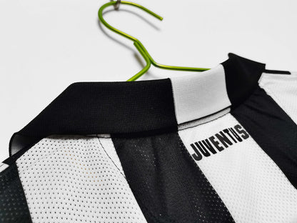 14-15 season Juventus Home long seleeve retro - Fan version