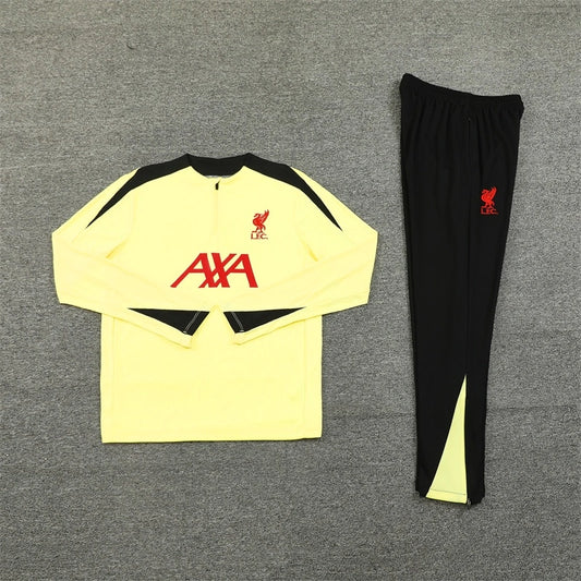 24-25 Liverpool F.C. yellow Training suit - set Player version