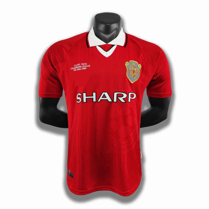 99-00 season Manchester United home Retrò - Fan version