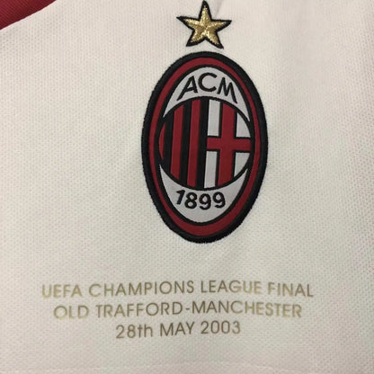 02-03 season A.C. Milan away Retrò Fan version