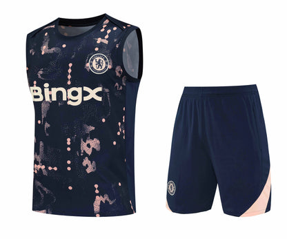 25-26 season Chelsea F.C. Training clothes suit  vest - Fan version