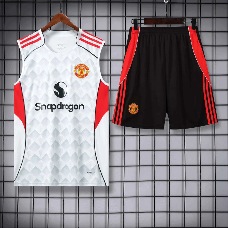 25-26 season Manchester United F.C. Training clothes suit vest - Fan version