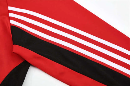 03-04 season A.C. Milan red Half pull training suit