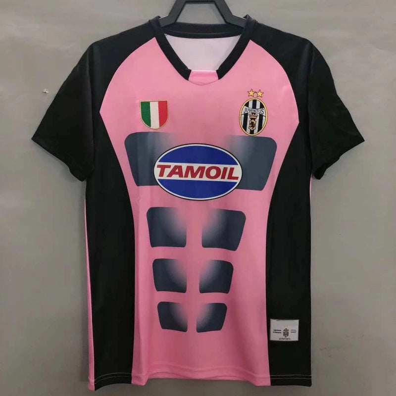 02-03 season Juventus Pink Black retro - Fan version