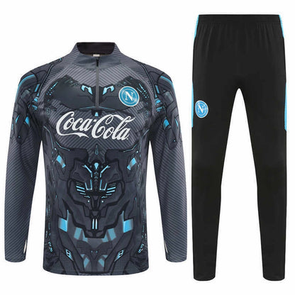 25-26 season S.S.C. Napoli Half zip training suit set