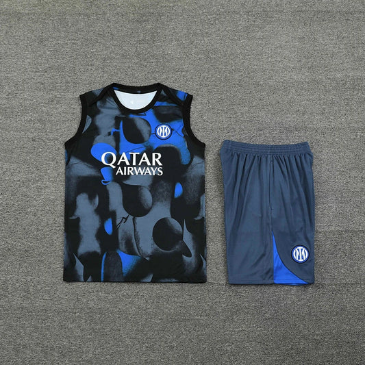 24-25 F.C. Internazionale Milano Training clothes suit vest Fan version