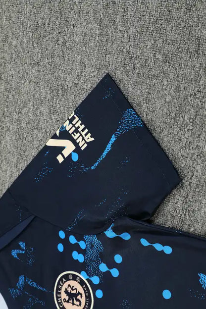 24-25 Chelsea F.C. Training clothes suit Short sleeve - Fan version