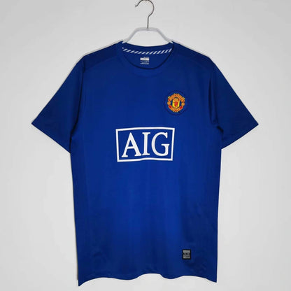 08-09 season Manchester United third Retrò - Fan version