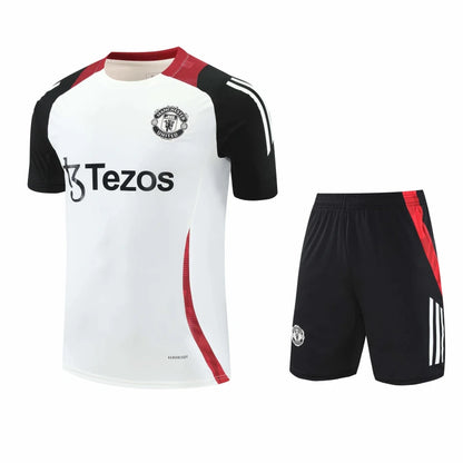 25-26 season Manchester United F.C. Training clothes suit Short sleeve - Fan version