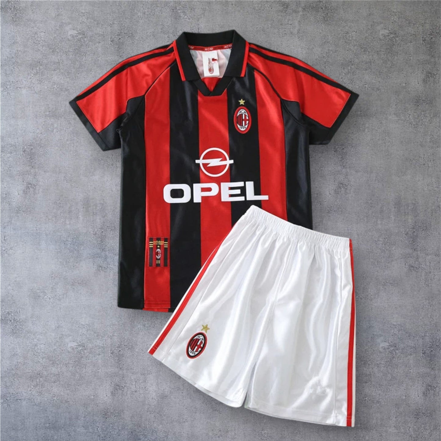 98-99 A.C. Milan home retro Kids kit