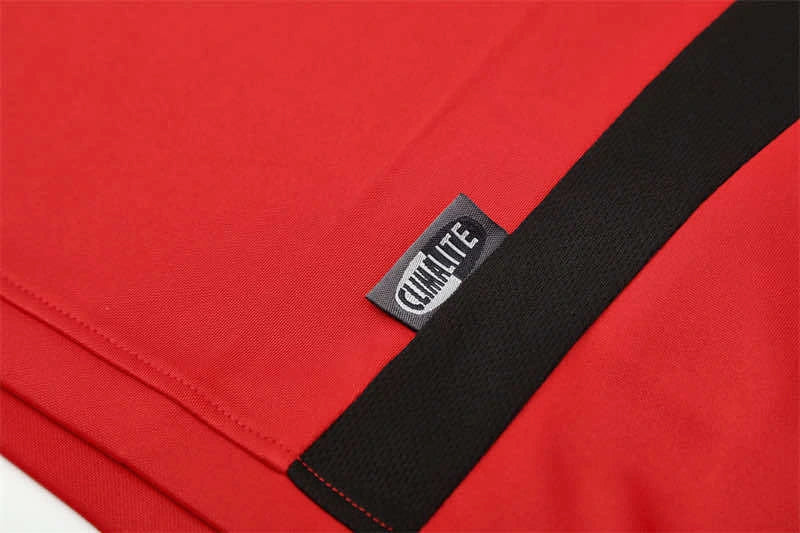 03-04 season A.C. Milan red Half pull training suit