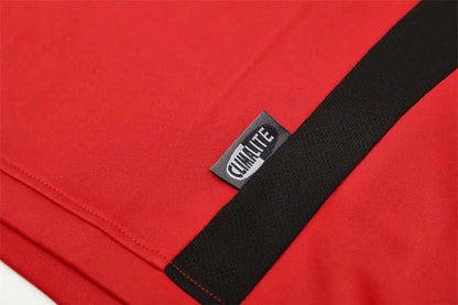 03-04 season A.C. Milan red Half pull training suit