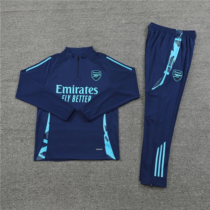 24-25 Arsenal F.C. navy blue Training suit set