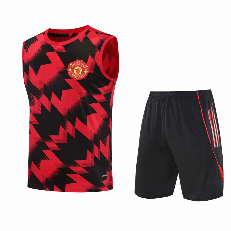 25-26 season Manchester United F.C. Training clothes suit vest - Fan version