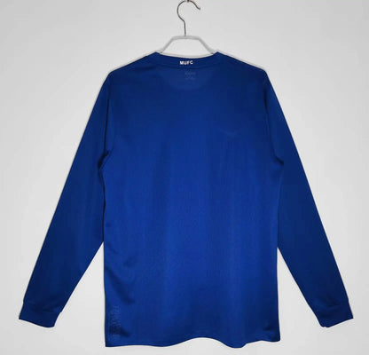 08-09 Manchester United third Long sleeved Retro - Fan version