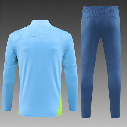 24-25 Manchester City F.C. blue Training suit set