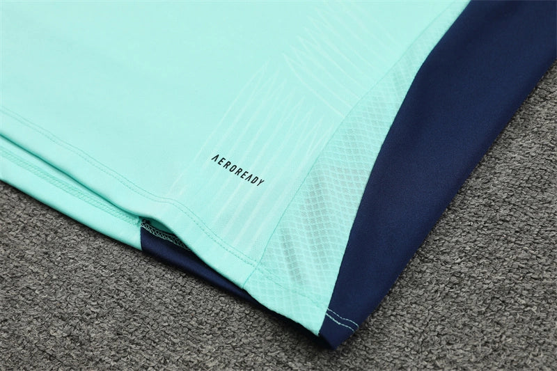 24-25 Arsenal F.C. Lake Blue Training suit set - Player version