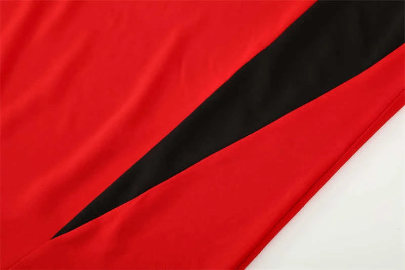 02-03 season Manchester United F.C. red Half pull training suit