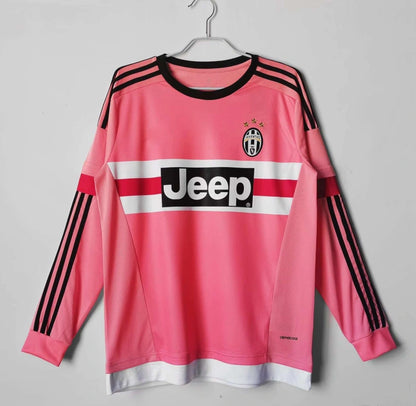15-16 season Juventus away long seleeve Retro - Fan version