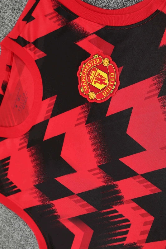 25-26 season Manchester United F.C. Training clothes suit vest - Fan version