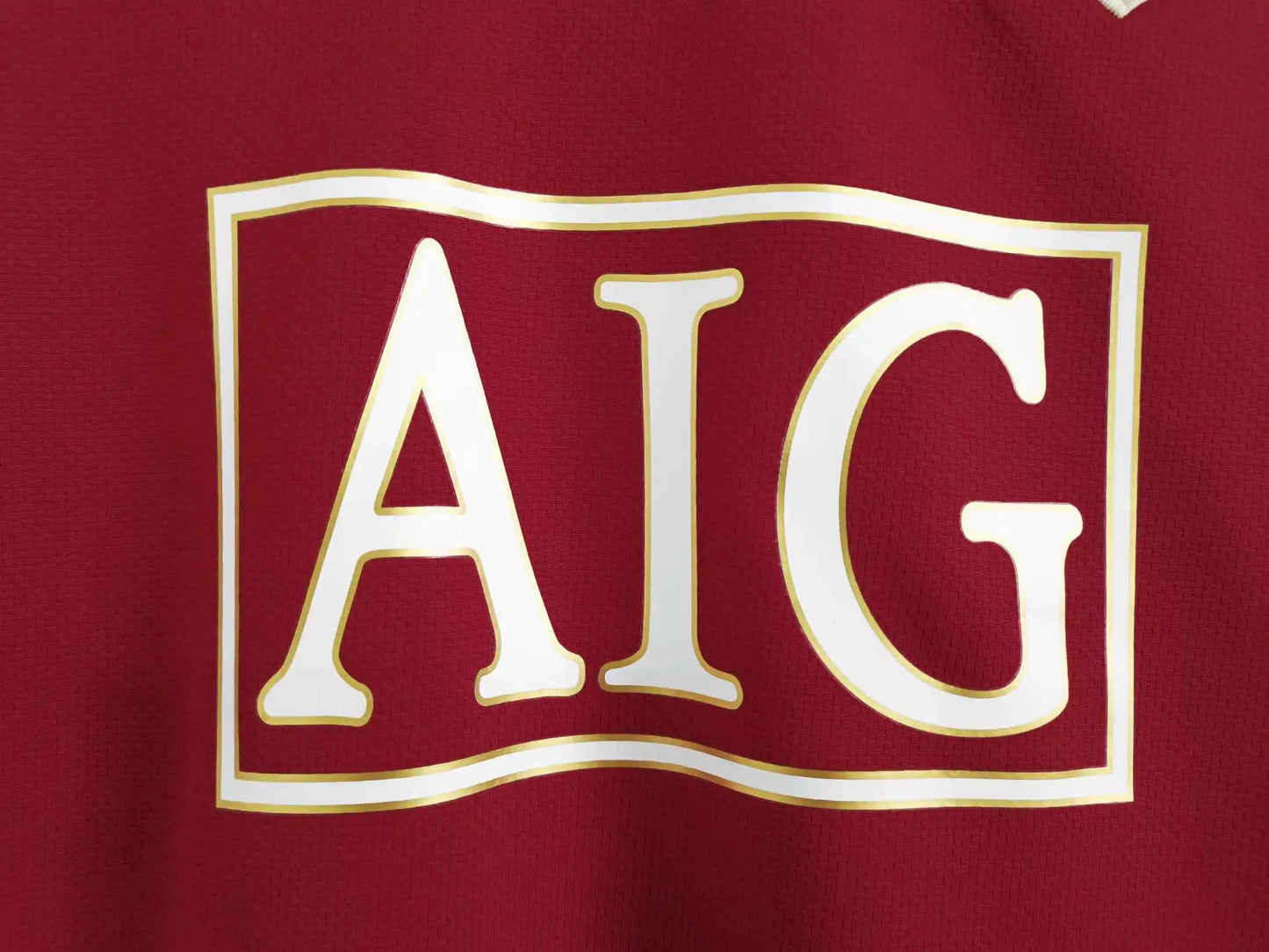 06-07 Manchester United home Long sleeved Retro - Fan version