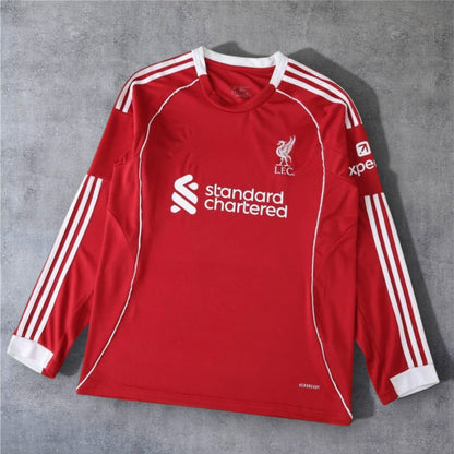 25-26 Season Liverpool F.C. Home Long sleeved - Fan version