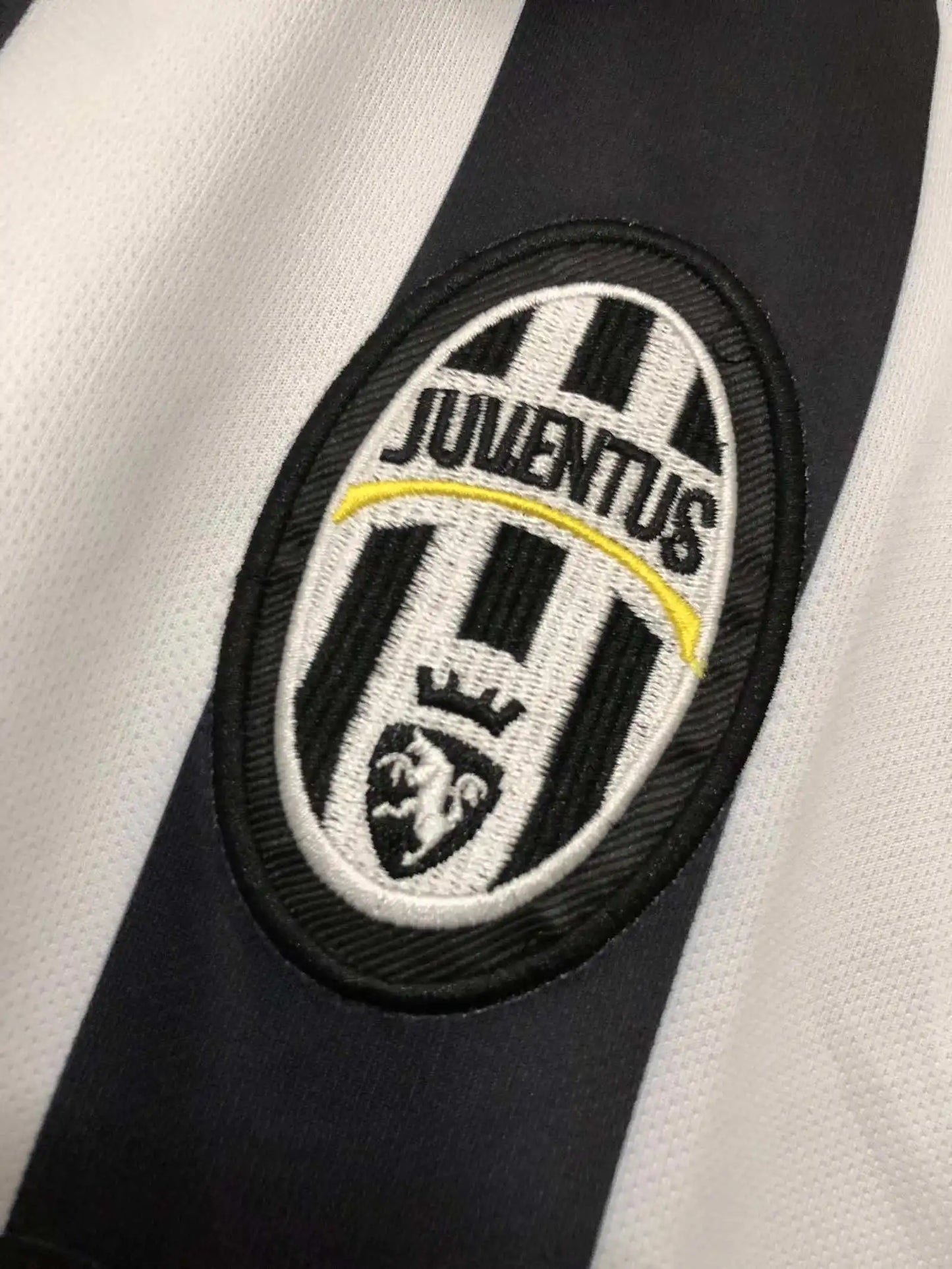 14-15 season Juventus Home long seleeve retro - Fan version
