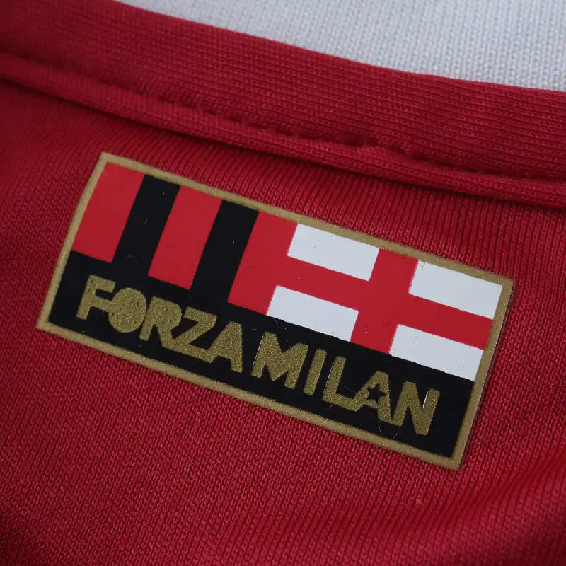 09-10 A.C. Milan home retro Kids kit