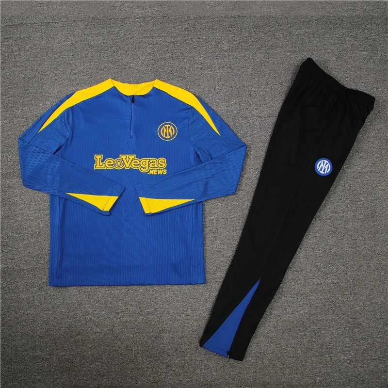 24-25 F.C. Internazionale Milano blue Training suit set Player version