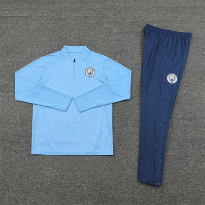 24-25 season Manchester City F.C. wathet training suit set