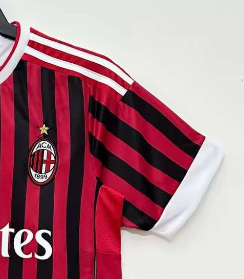 11-12 season A.C. Milan home retro Fan version
