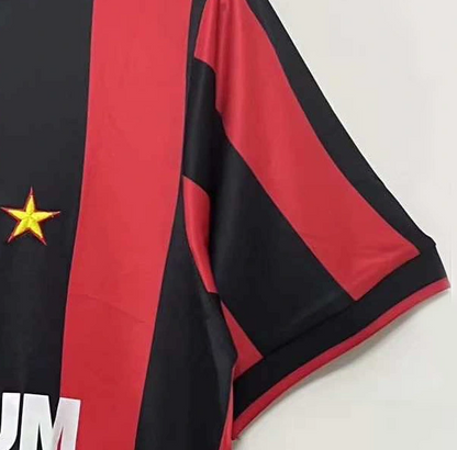 90-91 season A.C. Milan home retro Fan version