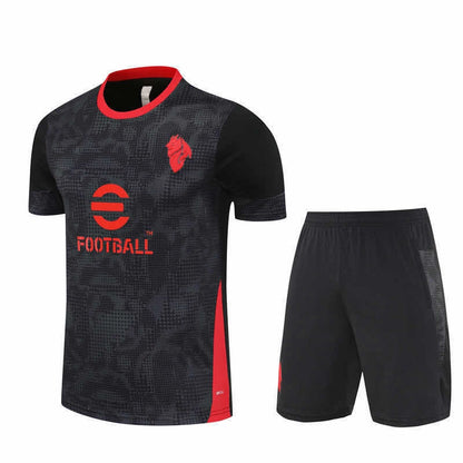 25-26 season A.C. Milan Training clothes suit Short sleeve Fan version