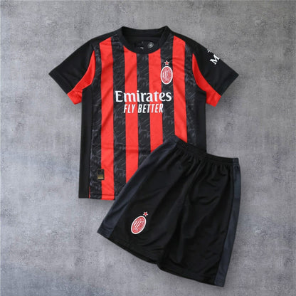 25-26 season A.C. Milan home Kids kit