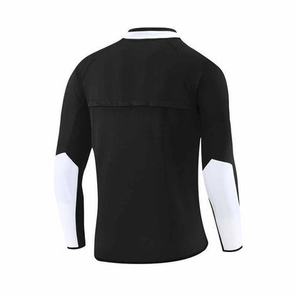 02-03 season Manchester United F.C. black Half pull training suit