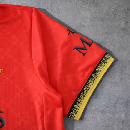 24-25 season A.C. Milan x OFF-WHITE - Fan version