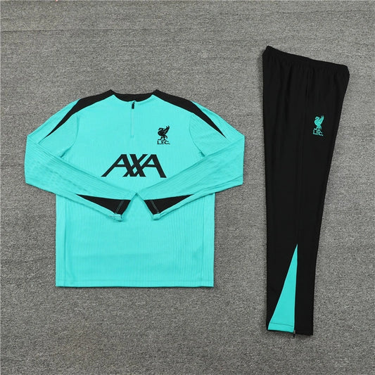 24-25 Liverpool F.C. Lake Blue Training suit - set Player version