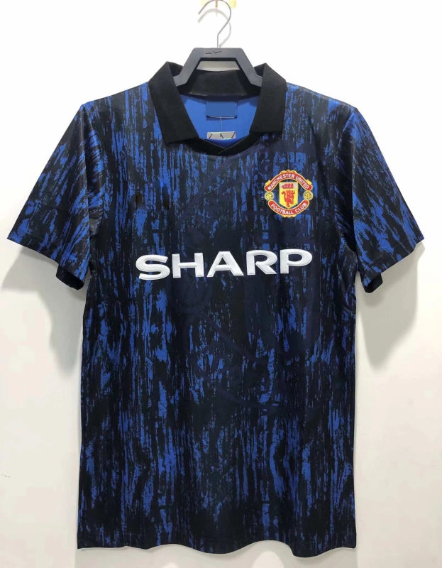 92-93 season Manchester United Black Retrò - Fan version
