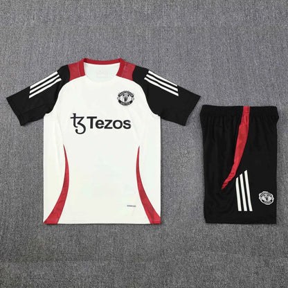 25-26 season Manchester United F.C. Training clothes suit Short sleeve - Fan version