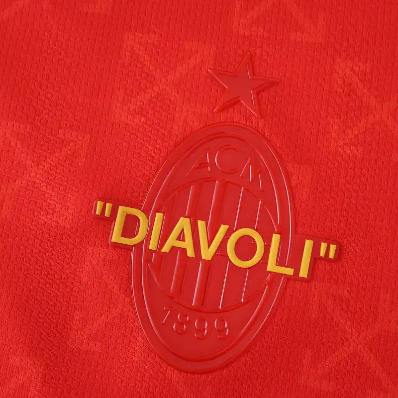 24-25 season A.C. Milan x OFF-WHITE - Fan version