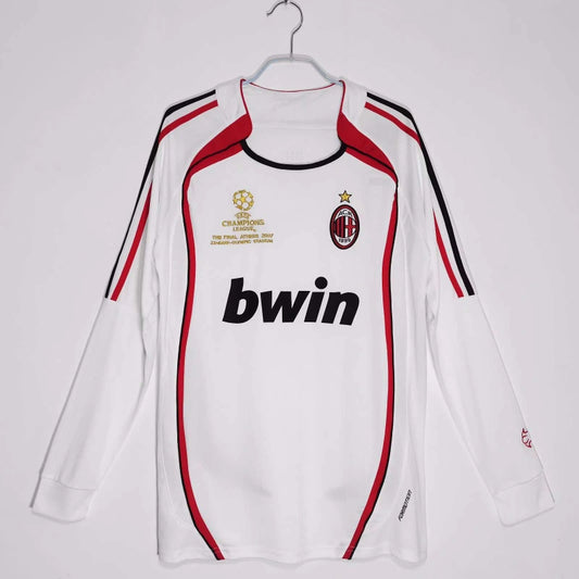 06-07 season AC Milan away Long sleeved Retrò Fan version